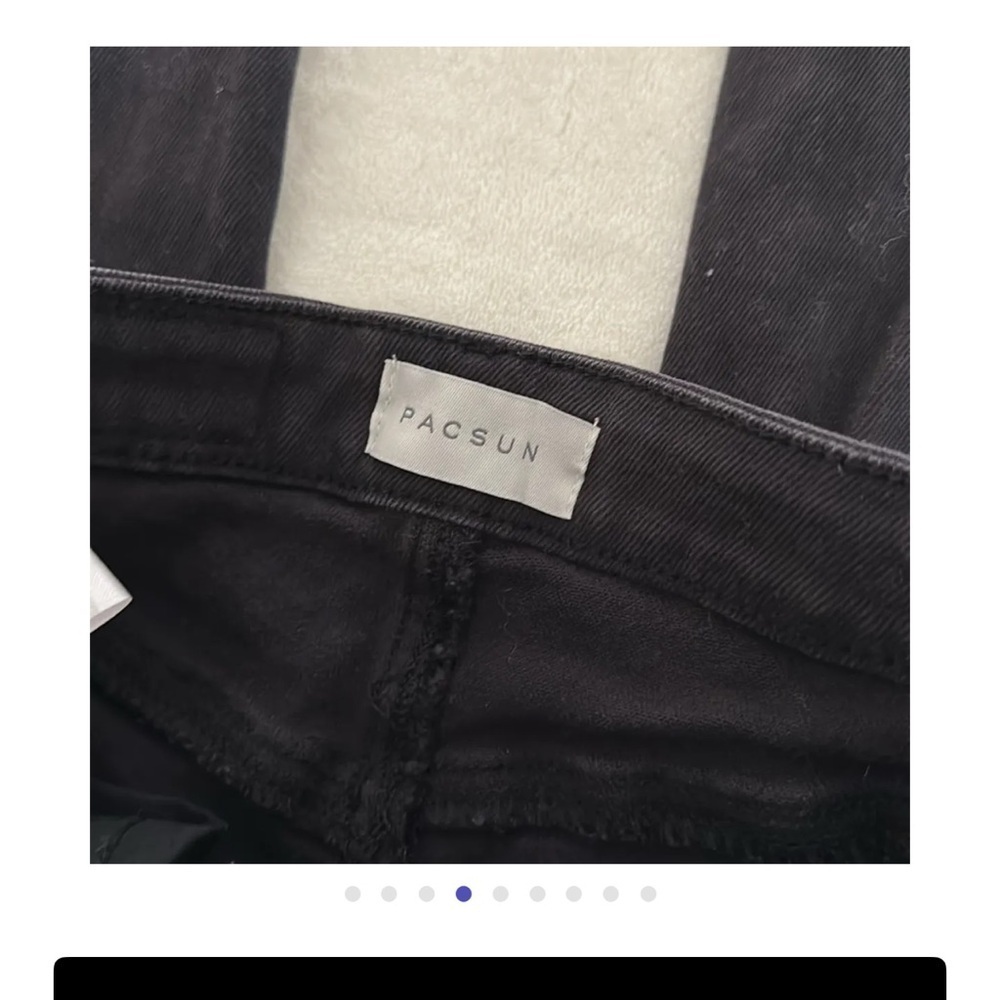 Pacsun Black Denim Jeans - Picture 3 of 9